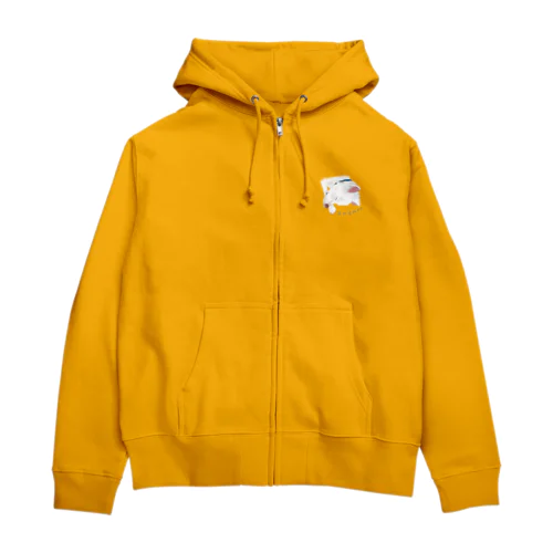 ねむねむルナくん Zip Hoodie