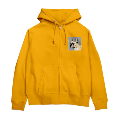 イケメンフレンチ Zip Hoodie