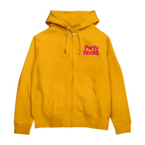 PARTY ROCKS Handwritten2 Zip Hoodie