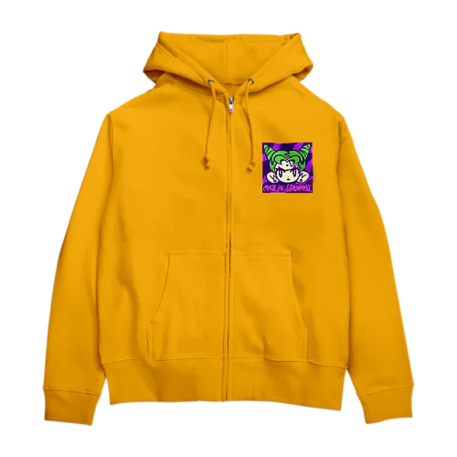 ガンつけ Zip Hoodie