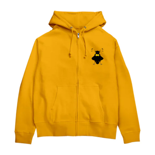 カンザシフウチョウ Zip Hoodie