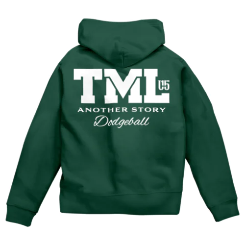 TML シロ Zip Hoodie