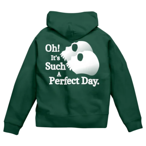 Oh! It's Such A Perfectday.（白） Zip Hoodie