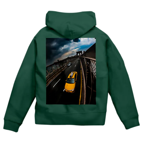 Brooklyn Bridge Zip Hoodie