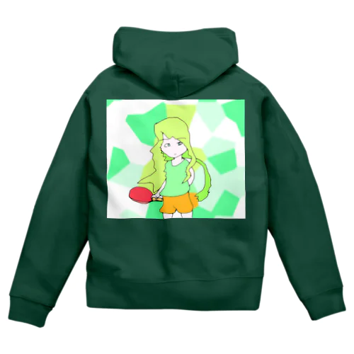 ナウ・ガール５６ Zip Hoodie