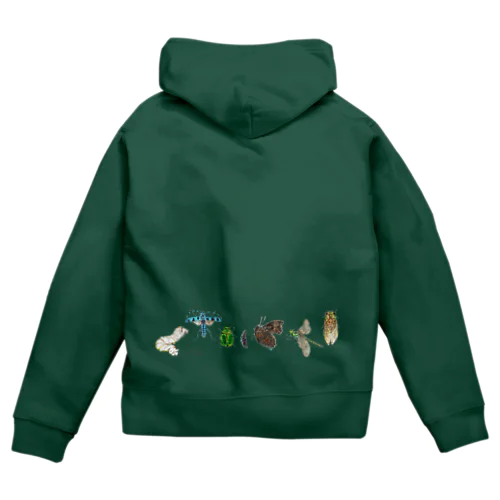 Insects Zip Hoodie