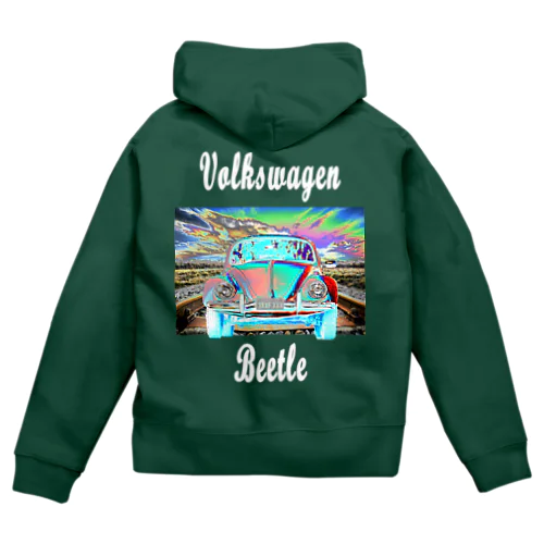 Volkswagen Beetle Zip Hoodie