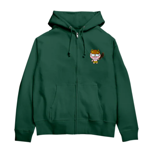 トンじろうの鬼の日 Zip Hoodie