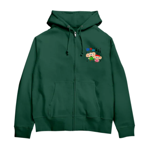 朝カロるるる Zip Hoodie