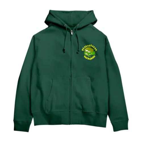 a pair of schlegel's green tree frog Zip Hoodie