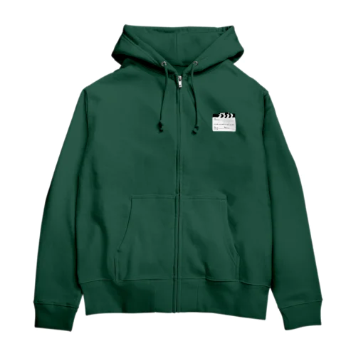 繁体字のカチンコ Zip Hoodie