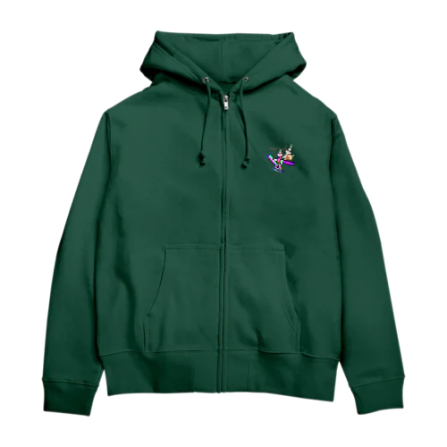 Kyoto tower Zip Hoodie