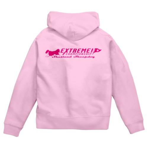 エクストリーム×シェットランドシープドッグ Zip Hoodie
