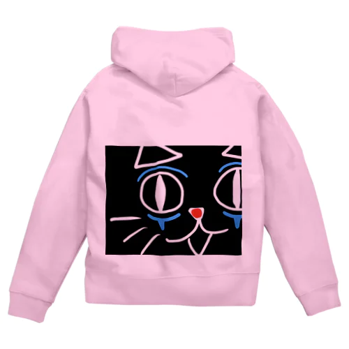 道化猫 Zip Hoodie