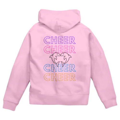 CHEERCHEERシリーズ（ドルフィン） Zip Hoodie