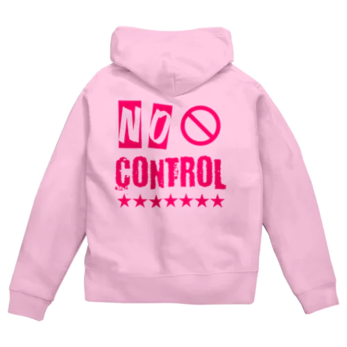 NO CONTROL ジップパーカー