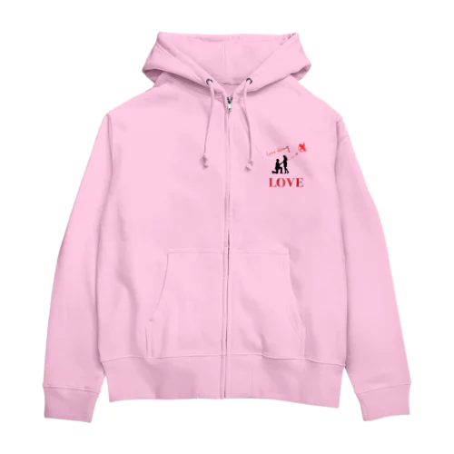 story Zip Hoodie