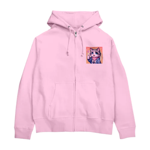 OKラグドールアイン君 Zip Hoodie