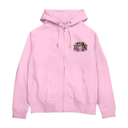 relax0002 Zip Hoodie