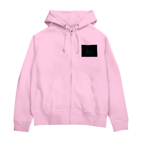 もぐもぐ Zip Hoodie