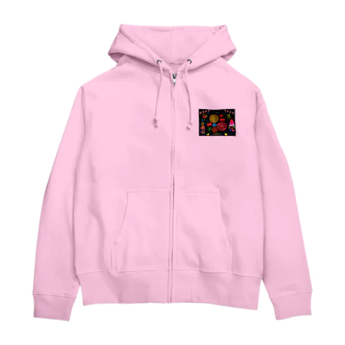 ずっと忘れない夏祭り Zip Hoodie