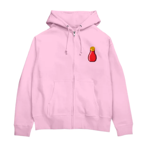 けちゃっぷ Zip Hoodie