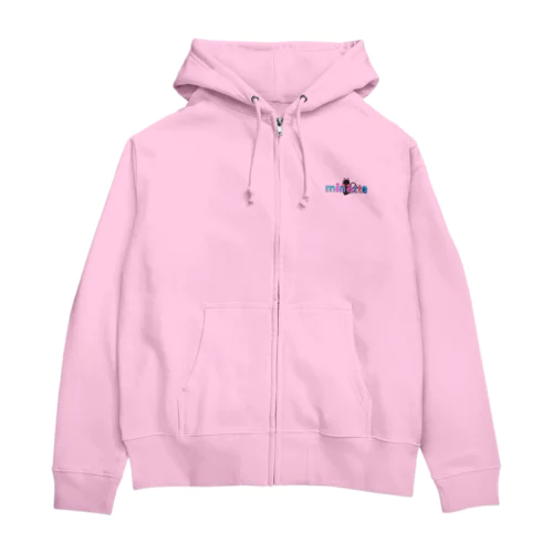 みねっとぱーかー Zip Hoodie