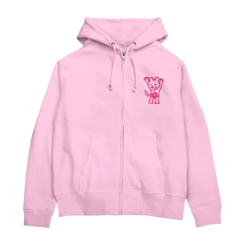 控えめチャンプくん冬用 Zip Hoodie