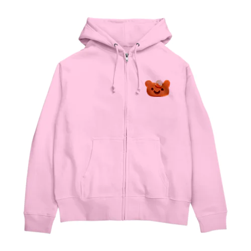 Fuwarin Bear♪（ふわりんベア♪) Zip Hoodie