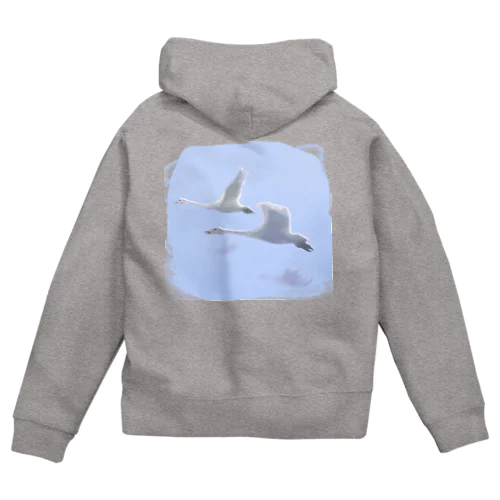 Swan Lake Zip Hoodie