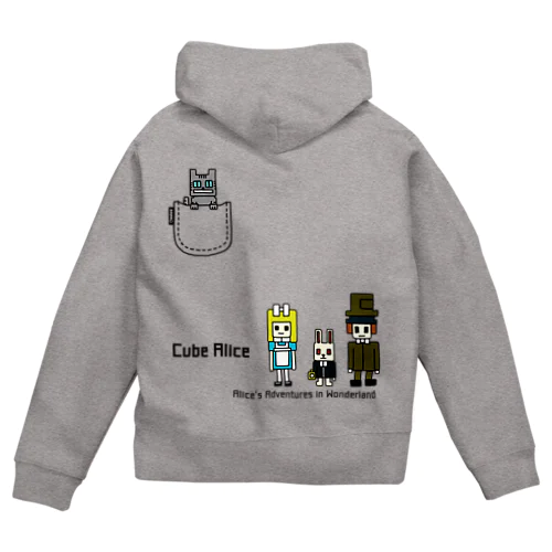 CUBE アリス ver.2 Zip Hoodie