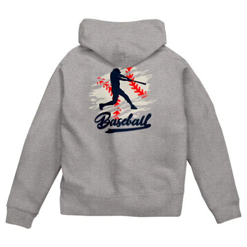 BASEBALL ジップパーカー