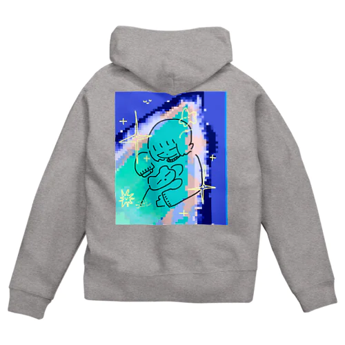 早朝 Zip Hoodie
