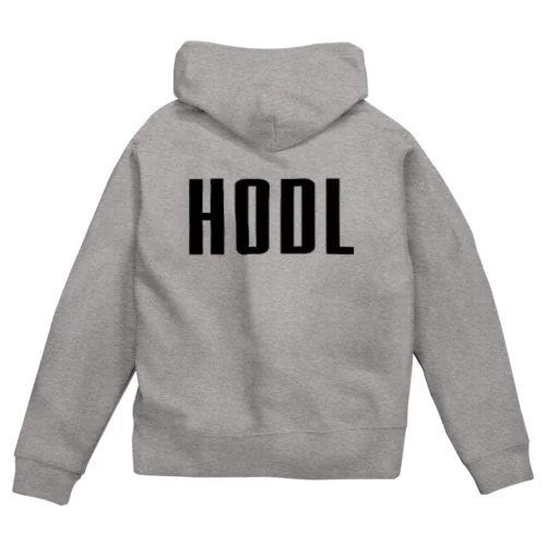 HODL ジップパーカー