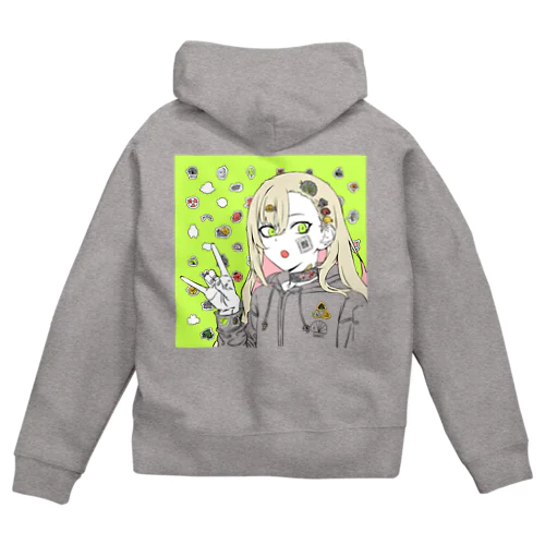 お揃いまたんごむちゃん Zip Hoodie