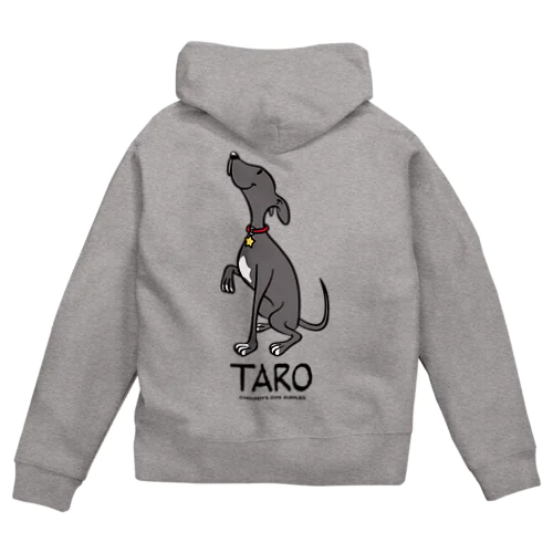 TAROくん専用（バックプリント） Zip Hoodie