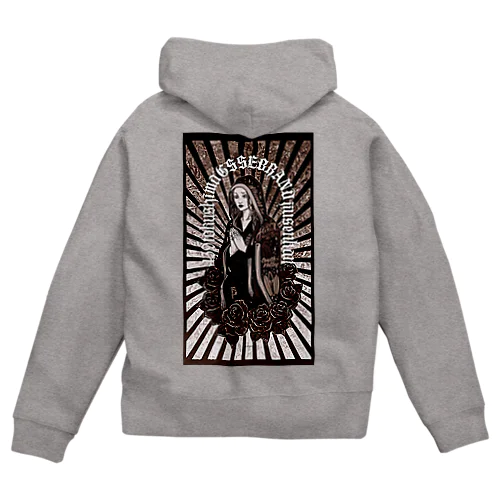 GSSE BRAND『Jiu-Jitsu Virgin Mary』 Zip Hoodie