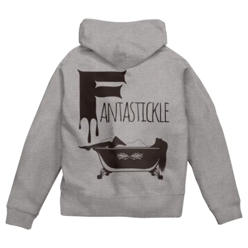 Fantastickle(ミルクチョコ・フチなし) Zip Hoodie