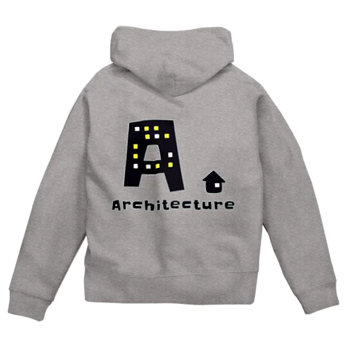 Architecture. Zip Hoodie