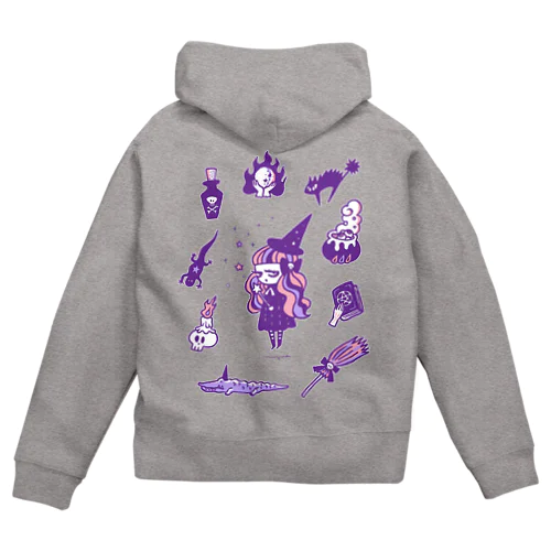 WITCH LAND Zip Hoodie