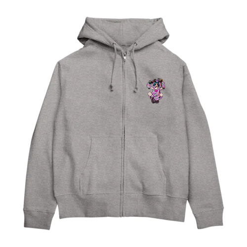 ○ュアアルコール（ク○イナー） Zip Hoodie