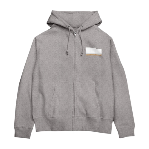 右から白ポン ( 麻雀グッズ ) Zip Hoodie