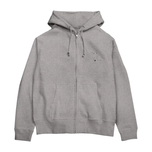 せーちゃん画伯によるせいが像 Zip Hoodie