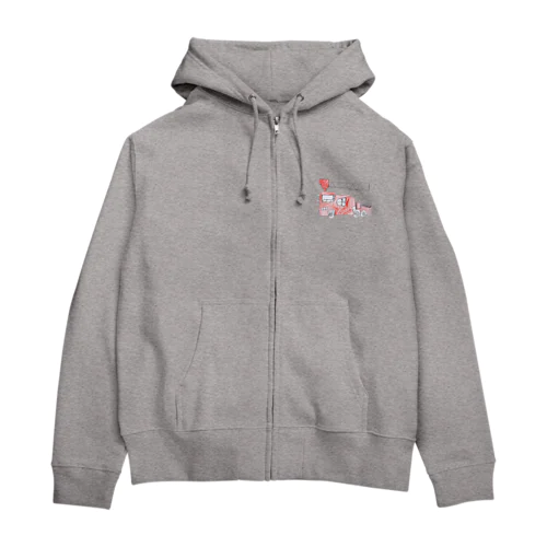 はしご車 Zip Hoodie