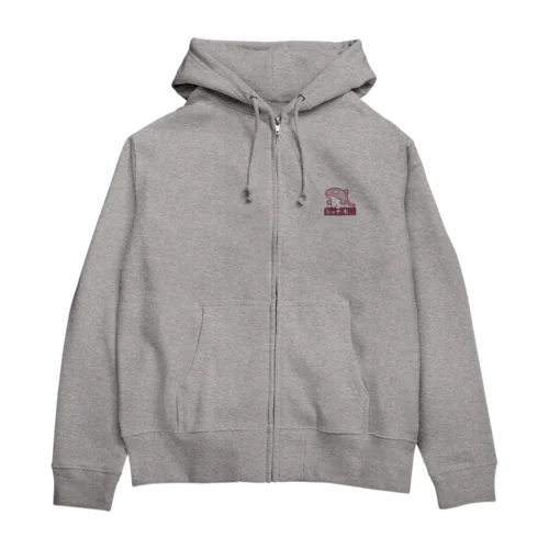 ロゴシャチモ Zip Hoodie