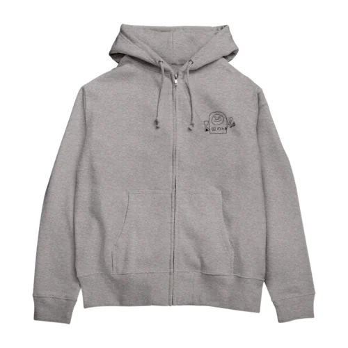 田の神のウチダくん Zip Hoodie