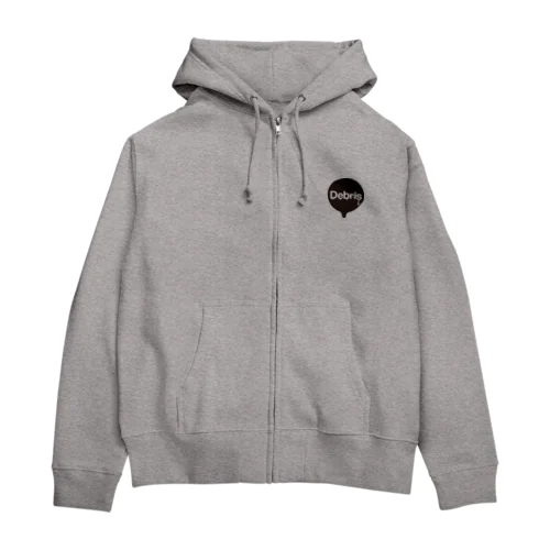 Debris _hoodie Zip Hoodie