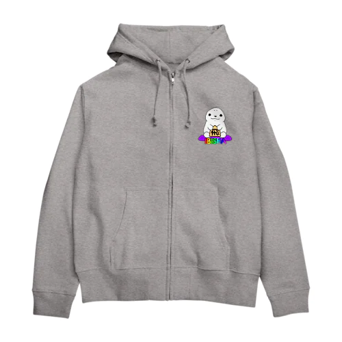 居飛車アザラシ（将棋） Zip Hoodie