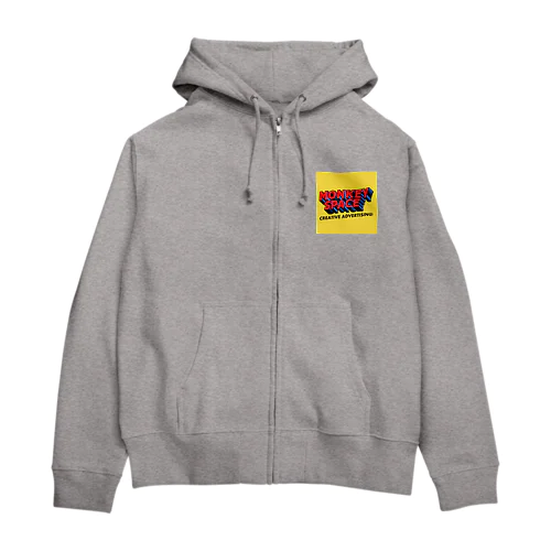 ヒーローロゴ Zip Hoodie