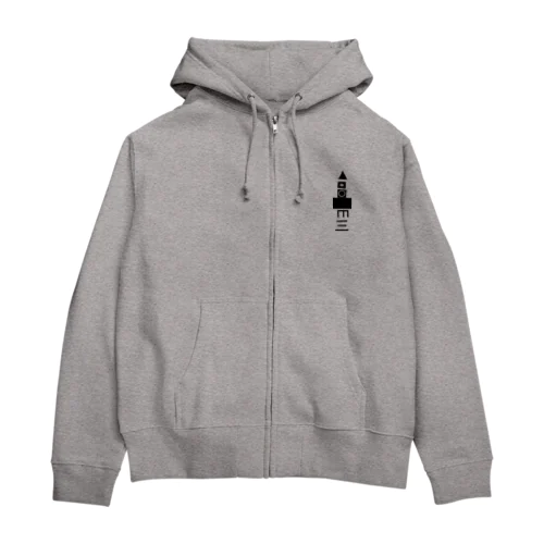 ロケット Zip Hoodie